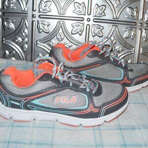 Fila Womens Size 9.5 Soar 2 5HR18027-082 Gray Running Shoes Sneakers
